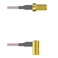 Amphenol Custom Cable Q-7103S0005120i RF Cable Assemblies SMA-SJ/SMB-RP G316 120I