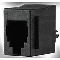 Kycon GDCX-PN-44 Modular MOD JACK 4P4C BLK