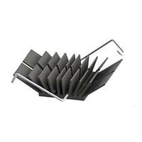 Wakefield Thermal WAVE-35-21 Component Low Profile Heat Sink BGA Chipset Aluminum Top Mount, 35x35x21mm, Wave Series