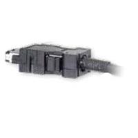 Delta Electronics, Inc. ACS3-CRENA000 Encoder Connector Connector kit, Encoder,  10-Pin IP67, MS-solder CMV1 type, Angled, B3 motor side for F100-F221