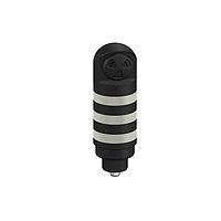 Banner Engineering TL50CGBYRALSQ Tower Lights Compact Tower Light: 4-Color Sealed Continuous Audible Indicator; Voltage: 12-30 V dc or 24 V ac; Environmental Rating: IP67; Input: Bimodal; Colors: Green Blue Yellow Red; 8-pin M12 Integral QD