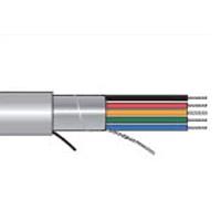 Alpha Wire 55489 NA199 Alpha Wire 22 AWG 9 Conductor Foil 300V FEP Per Foot - Natural