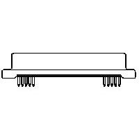 AMP Connectors - TE Connectivity 5173279-1 D-Sub Connectors - Standard Density MINI MITE PLUG ASSY 30P (V)