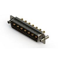 EDAC 627-24W7224-3T4 Mixed Contact D-Sub Connectors Vertical Combo Dsub