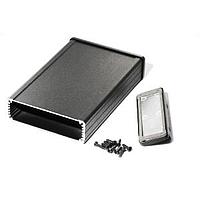Hammond Manufacturing 1457L1602EBK EMI/RFI Shielded EMI/RFI Alum/Flanged 6.3x4.09x1.26" Blac