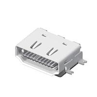 Samtec HDMR-19-02-F-SM-TR HDMI, Displayport & DVI Connectors High-Speed I/O Receptacle